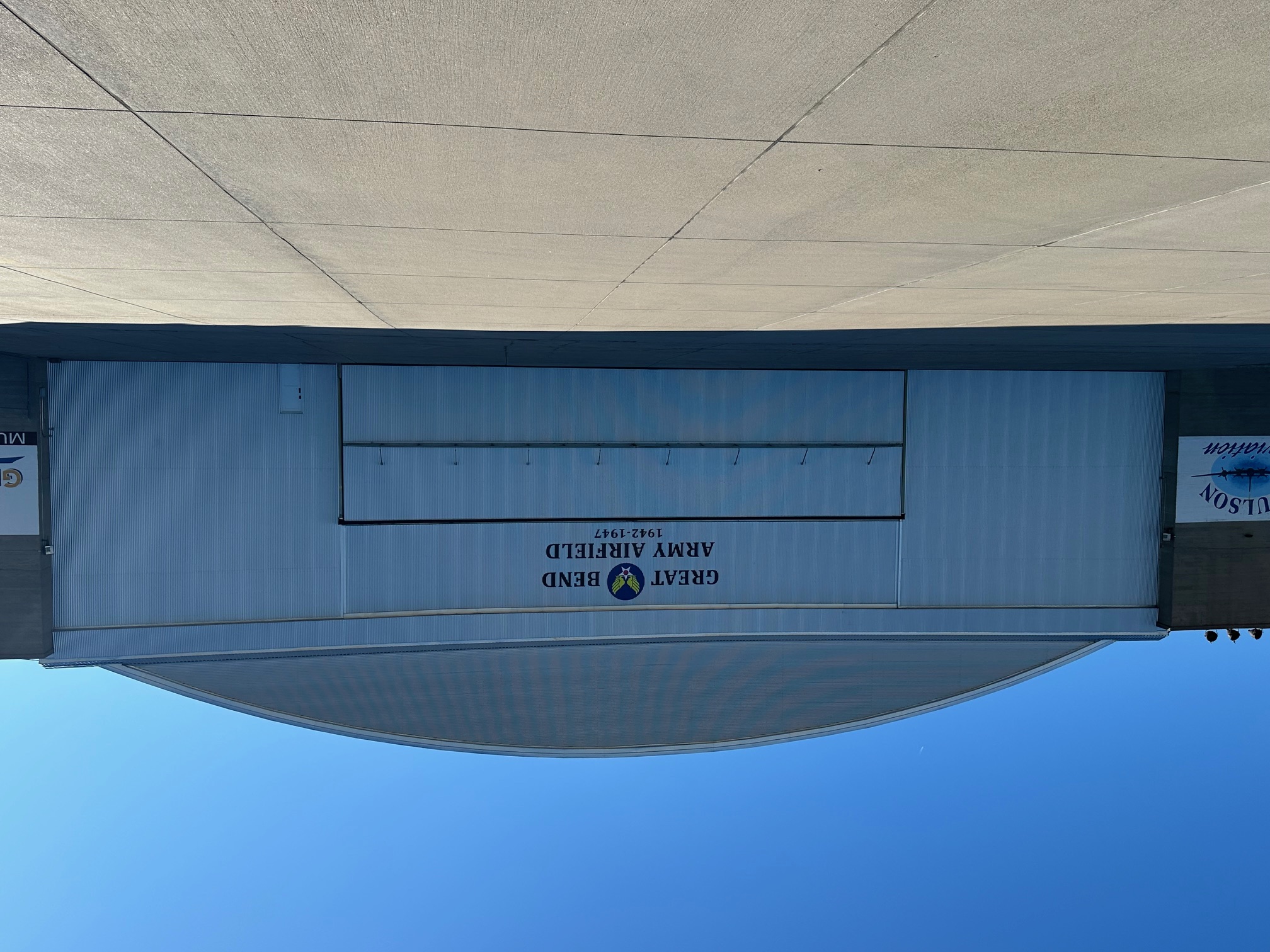 Exterior of the Great Bend Municipal Airport
